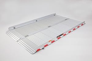 DER RAMPEN SHOP Extra Breite Faltbare Rollstuhlrampe/Kofferrampe (610mm lang x 835mm breit)