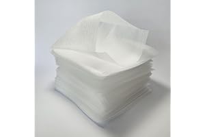 LPF DIELUFTPOSLTERFOLIE Schaumfolie Schaumstoff Verpackung Verpackungsmaterial 100Stk Luftpolsterfolie Tüten Taschen Schaumstoffverpackung Kissenschaumbeutel Schaumbeutel Umzugsverpackung (Beutel 300x300x1mm)