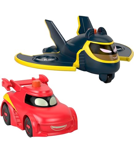 Figurine Tonie Batwheels DC – 60 Minutes D'histoires Audio, Pour Toniebox Dès 5 Ans, Peinte à La Main
