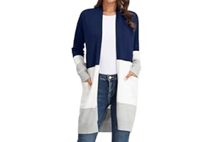 GRACE KARIN Cardigan Donna Elegante Cappotto a Maglia Maniche Lunghe Elegante Colorati