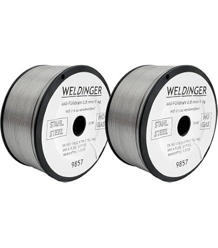 WELDINGER Drahtführungsrolle Typ E Für 0,8/0,9 Mm Draht – Passend Für ME 180 Mini, MEW 180 Mini SYN, M130 Mini Flux