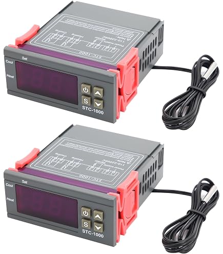 Digitaler Temperaturregler 220V AC Mit Sonde – 1500W 10A – Für Heizung & Co.