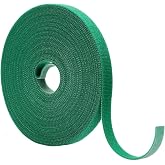 Biterse Naylon Bah&ccedil;e Bitki Bağlama Bandı, Yeşil, Cırt Cırt, 1 cm x 10 metre, Sera ve Bah&ccedil;e İşleri i&ccedil;in