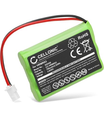 Batterie Rechargeable Vhbw 800mAh Pour Babyphone Motorola MBP43BU/MBP43PU – Compatible CB94-01A