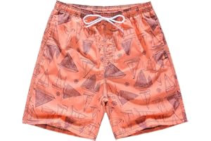 FedMois Pantaloncini da Spiaggia Bambino Ragazzo Costume da Bagno Asciugatura Rapida