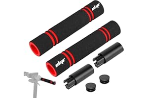 ulip Trottinette Kit d'extension de guidon en aluminium pour tenir tableau de bord téléphones et rétroviseur pour Trottinette Segway Ninebot Max G30 G30LP G30E Noir