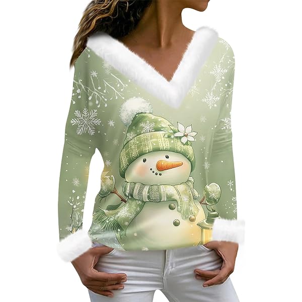 Pull De Noël Moche (ugly Sweater) Pour Femme - Manches Longues, Col Rond, Imprimé Drôle - 80% Coton, 20% Polyester