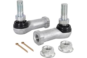 RUHUO Kugelgelenksatz für Golfwagen, Spurstangenkopfsatz für Club Car Precedent ab 2004 und Tempo ab 2018, Rechtsgewinde, OEM #1022883-01, #1020226-01