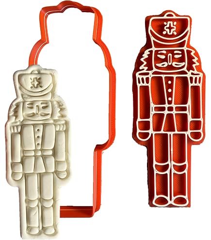 Birkmann Stampino Schiaccianoci Per Biscotti - Formina In Plastica Grigia 10 Cm - Perfetta Per Biscotti Natalizi Fatti In Casa - 4