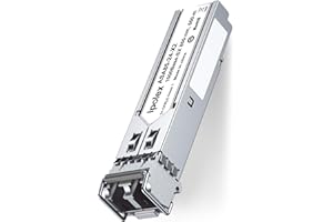 ipolex 1G SFP LC SX Module, 1000Base-SX SFP Multimode Mini-GBIC Transceiver Compatible for HP J4858A/ J4858B/ J4858C, Dual LC Connector, MMF, 850nm, 550m