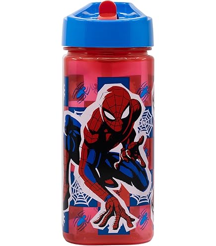 Gourde Spider-man aluminium porte-clés 400 ml