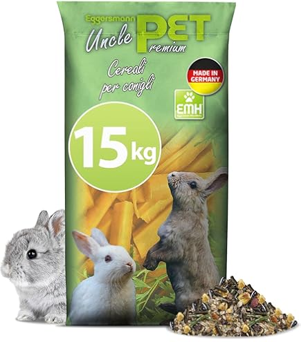 Cibo Per Conigli Eggersmann Uncle Pet 2.5kg - Muesli Premium Con Erbe E Carote, Secchio Richiudibile - Foto 12