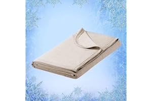 Elegear Cooling Blanket for Night Sweats, Q-Max 0.5 Arc-Chill Summer Cool Fiber Throw for Bed Sofa Chair Travel Adult Kids, Comfort, Lightweight, Double/Super King Size, 200x220cm, Beige