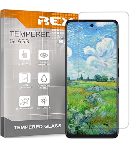 Pellicola In Vetro Temperato Per TCL 50 NxtPaper 5G E TCL 50 XL 5G (6.8 Pollici) – 2 Pezzi + Kit Di Pulizia. Proteggi Schermo Trasparente Ultrasottile, Anti-impronta E Facile Da Installare.