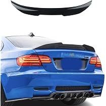Spoiler Posteriore Per BMW Serie 3 F30 / M3 F80 - Nero Lucido, Materiale ABS, Stile M4