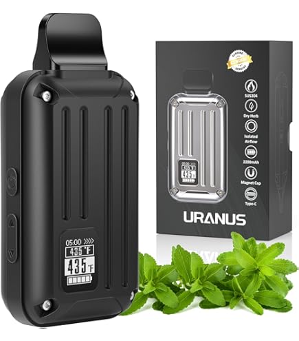 Grinder Weed FENiX Mini Plus Vaporisateur | Dernier Modle | Avec USB-C |  Pour Vape USB-C cran OLED