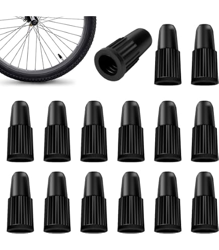 Bouchon Valve Plastique Durable 30 Bouchons De Valve Pneu Voiture - Plastique Noir Avec Joint étanchéité Bouchons Valve Pneu