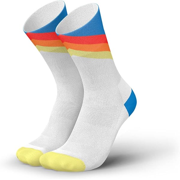 Chaussettes De Vélo De Course Femme INCYLENCE - Ultra Légères, Compression Légère, Respirantes, Sans Couture