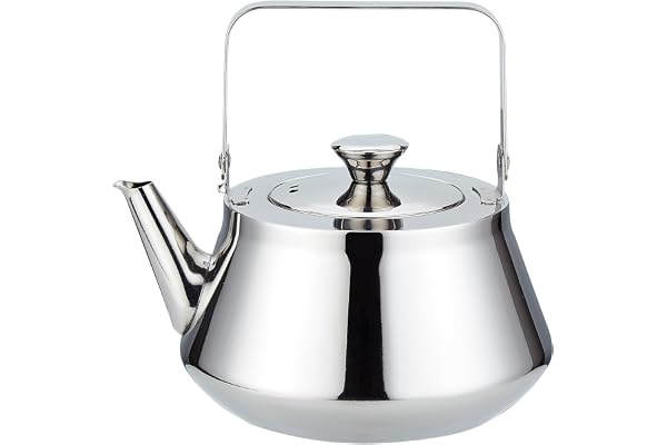 SANQIAHOME 2,0 liter tekanna i rostfritt stål med sil. En modern, minimalistisk stil