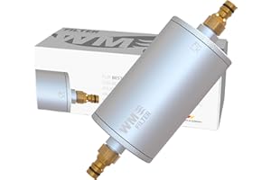 WM aquatec Filtre de Remplissage WMF-GKAK10 | INCL. élément de Filtre à Charbon Actif | Efficace Contre Les impuretés et Les substances nocives | Compatible avec Gardena | Fabriqué en Europe