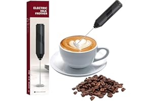 HAS & FAS Milk Frother Handheld, Portable Coffee Maker, Hand Blender Mixer, Electric Hand Whisk Milk Frothers for Cappuccino/Hot Chocolate/Latte, Small Coffee Machine, Mini Milkshake Maker, Matcha Milk Foamer