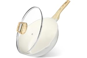 GiPP stekpanna med lock och non-stick-beläggning – hälsosam och giftfri stekpanna, lämplig för induktionshällar, tål diskmask