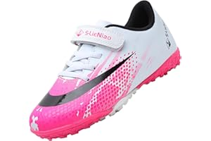 VLOOKST Zapatos de Fútbol Niño Cesped Artificial Zapatillas de Fútbol Zapatillas Deportivas Aire Libre Zapatillas de Futbol Adolescentes Botas de Fútbol 30-39EU