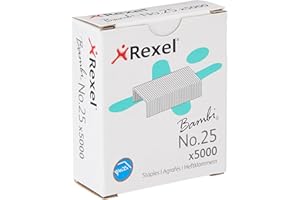 REXEL Punti n°25 per Bambi 5000pz - 5025