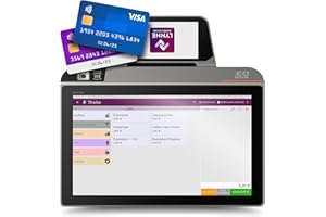 ‎LYNNE PAYMENT SOLUTIONS Registrierkasse TSE ready - Kassensystem mit Kartenterminal (POS) und Bondrucker - Kasse mit Kartenzahlungsgerät für Gastronomie, Handel - GRATIS Ersteinrichtung (D3 mini - Allrounder PLUS)
