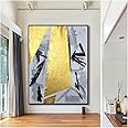 Oversized Wall Art Extra Large Wall Art Canvas Extra Large Painting On Canvas Abstract Painting Original Large Huge Wall Art 50x90cm(20x35in) With Frame