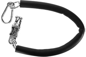 KERBL Tie chain with PVC coating, panic hook and karab.