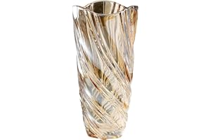 HEY_YOU Glas Blumenvase, Moderne minimalistische Vase Nordic Glass Floral Handmade Flower Arrangement Dekoration Hydroponic Ornament für Home Esstisch, Geschenk für Hochzeit, Housewarming Party