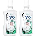 Spry Xlear - Dental Defense Oral Rinse Spearmint - 16 fl oz/437ml, Pack of 2