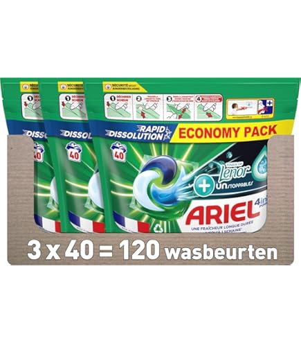 Capsule Ariel All-in-1 Pods Color Gel 38pcs, Cumpără La Prețul De 388