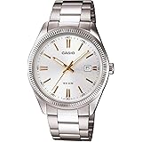 Casio MTP-1302D-7A2VDF A488 - Orologio da polso per uomo, cinturino in acciaio inox, Argento