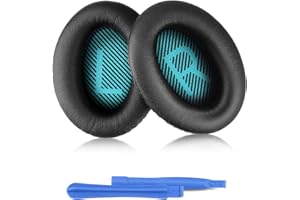 Wymienne nauszniki ELZO do słuchawek Bose, zapasowe dla QuietComfort QC SE/QC15/QC25/QC35/QC35II/QC45/AE2/AE2i/AE2w/SoundTruere/SoundLink, 2 sztyfuty