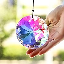 1 Stück Glas-dekorativer Sonnenfänger Mit Rainbow Maker Mobile