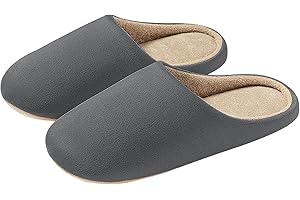 PAMEILA Hausschuhe Unisex - Leichte & Geräuschlose Pantoffeln, Rutschfest, Für Damen & Herren, Größe 36-44 EU, Ideal für Winter & Sommer, Innenbereich