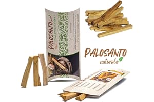 MARBLECHIC Palo Santo Bastoncini Naturali - Incenso Qualità Premium di Palo Santo. 9 Legnetti per Purificazione e Meditazione, Aromaterapia Sostenibile, Incensi Naturali dal Perù