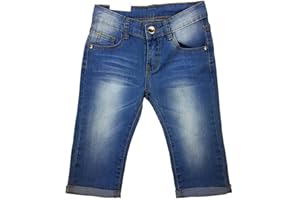 Girls Fashion Mädchen Capri Stretch Jeans, Sommerhose, Mn7825e