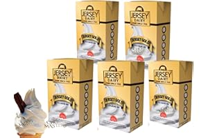 SYNC'T Ice Cream Mix - Soft Serve - Premium Jersey Gold Soft Serve Ice Cream Mix - 5 Packs of 1L Boxes - Superior Creamy Taste - Compartible With Ninja Creami - Home or Commercial Use - 5 x 1L Total