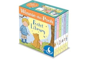 Winnie-the-Pooh Pocket Library: Pocket-Sized Books Perfect Christmas Gift For Young Fans of Classic Pooh When Out And About