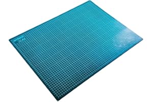 Walgreen® A1 A2 A3 A4 A5 CUTTING MAT SELF HEALING & ROTARY CUTTER KNIFE PRINTED GRID CRAFT (A2)