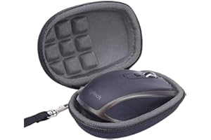 HYGJ TMOM etui ochronne pokrowiec ochronny do Logitech MX Anywhere 2S/ 1/2 /3 /Gen, bezprzewodowa mysz, etui podróżne, pyłoszczelne i odporne na uderzenia