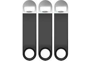 Bartender flasköppnare, ölflasköppnare, hastighetsöppnare 3-pack av Premium Cold One. Professionell kvalitet: Gummibelagd, ro