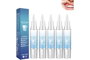 EasPowest Mullein Gum Repair Gel, Teeth Whitening Essence Pen, Gum Shield Therapy Gel (5PCS, 4ml)