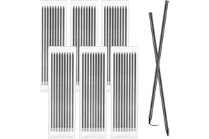 JETOP 54PCS Carpenter Pencil Refills Compatible with Tracer and Pica, 2.8mm Pencil Lead Refills, 120mm Length with Storage Box Waterproof Pencils Lead for Woodworking Metal Glass Tile Building DIY Crafts