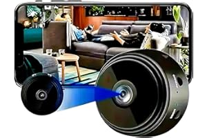 Davaco Mini Cámara WiFi 1080P HD – Vigilancia Inalámbrica con Visión Nocturna, Detección de Movimiento, Grabación en Bucle y Control Desde App – para Hogar y Oficina