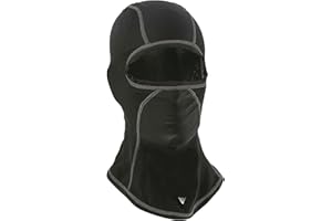Dainese - Volund 07, Sottocasco Nero Moto, Balaclava Uomo e Donna, Sotto Casco Elasticizzato Unisex, Passamontagna Nero per Moto, Protezione da Freddo e Vento, Cuciture Esterne, Taglia Unica