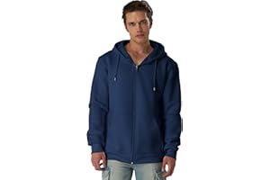 Smith & Solo Męska bluza z kapturem – bluza z okrągłym dekoltem – długi rękaw – slim fit – trening – bluza z kapturem – wysokiej jakości mieszanka bawełny dla mężczyzn